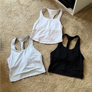 Built in bra tank tops